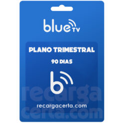 recarga Bluetv trimestral 90 dias