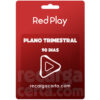 recarga Redplay trimestral 90 dias