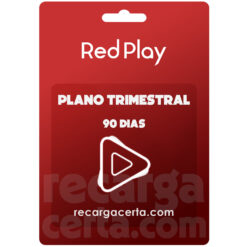 recarga Redplay trimestral 90 dias