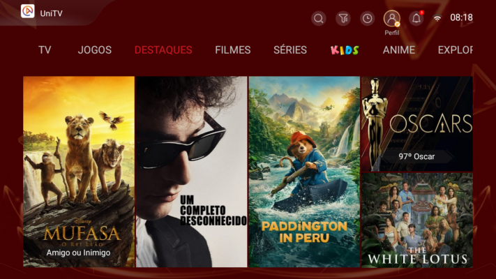 Ativar recarga Unitv