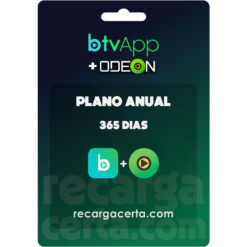 recarga btvapp anual 365 dias