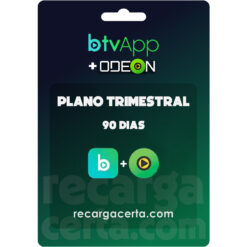 recarga btvapp trimestral 90 dias